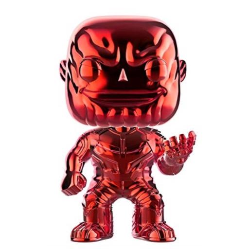 Funko! POP - Chrome Exclusive -Avengers Infinity War - Thanos (Red Chrome) (36220)