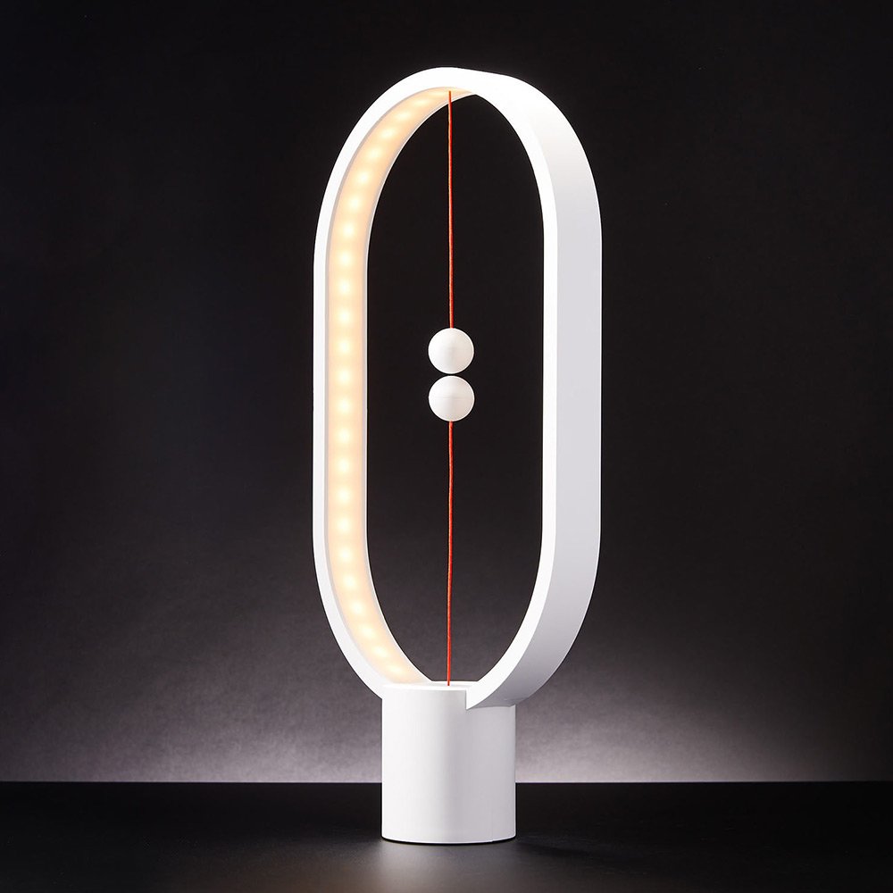 Heng Balance Lamp - Oval - White (04931.WT)