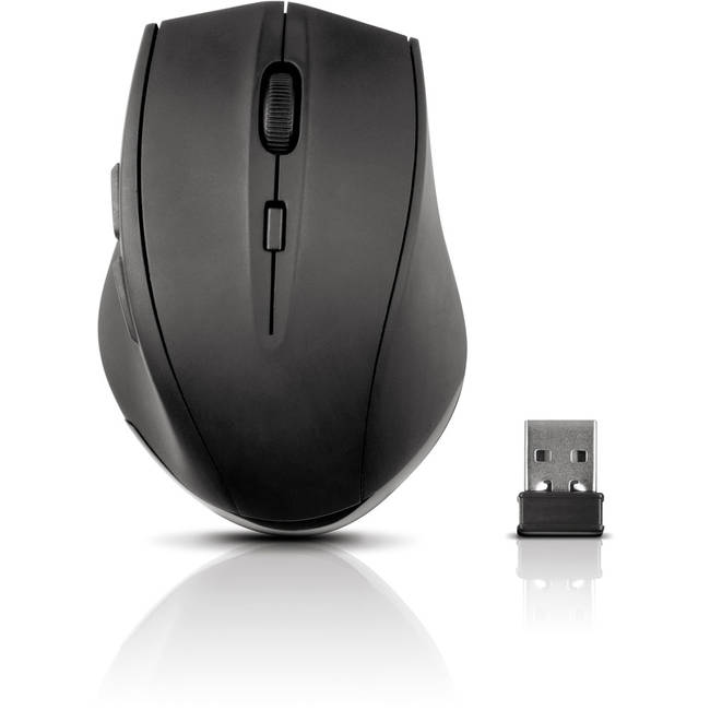 Speedlink Calado Silent Wireless Mouse with USB Nano Receiver - Black (SL-6343-RRBK)