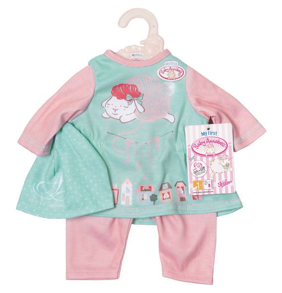 My First Baby Annabell - Rose and mint Baby Outfit (700570)