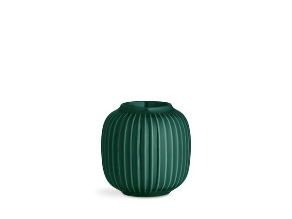 Kähler - Hammershøi Tea Light Holder Large - Green (692356)
