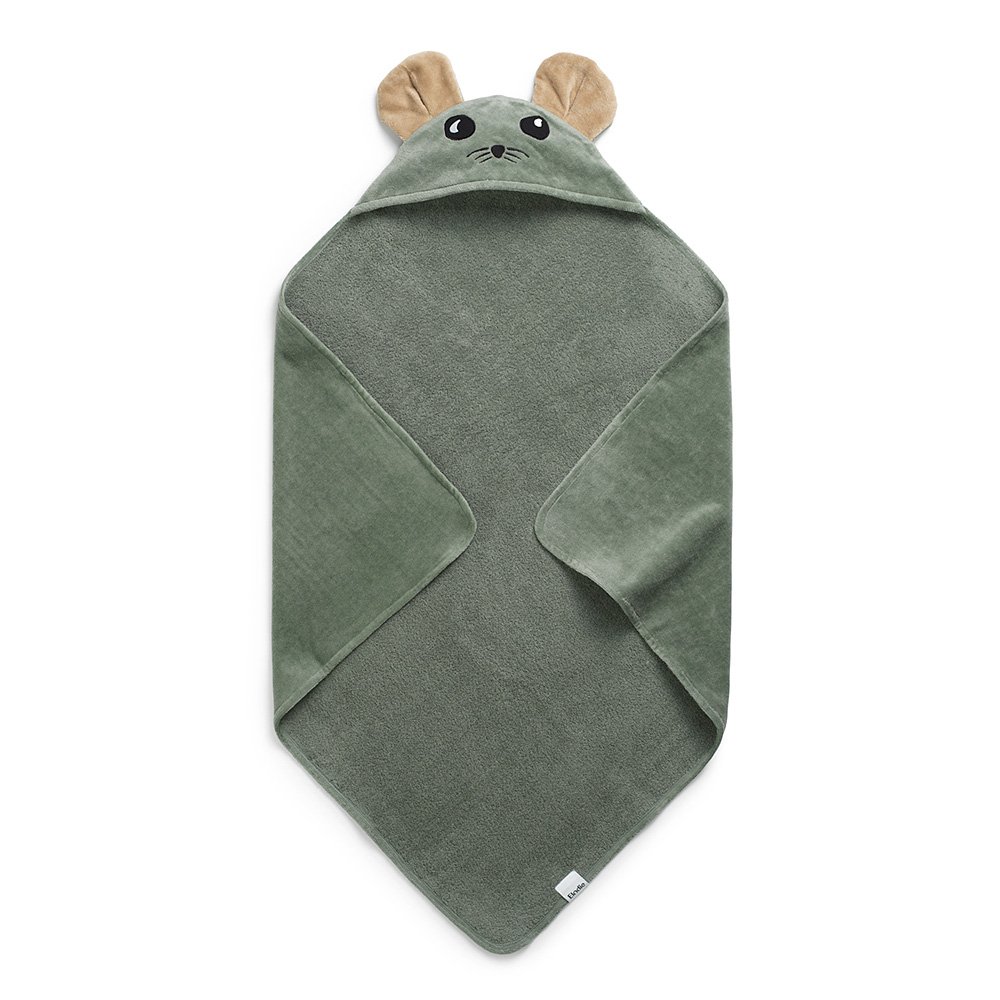 Elodie Details - Hooded BathTowel - Hazy Jade Max