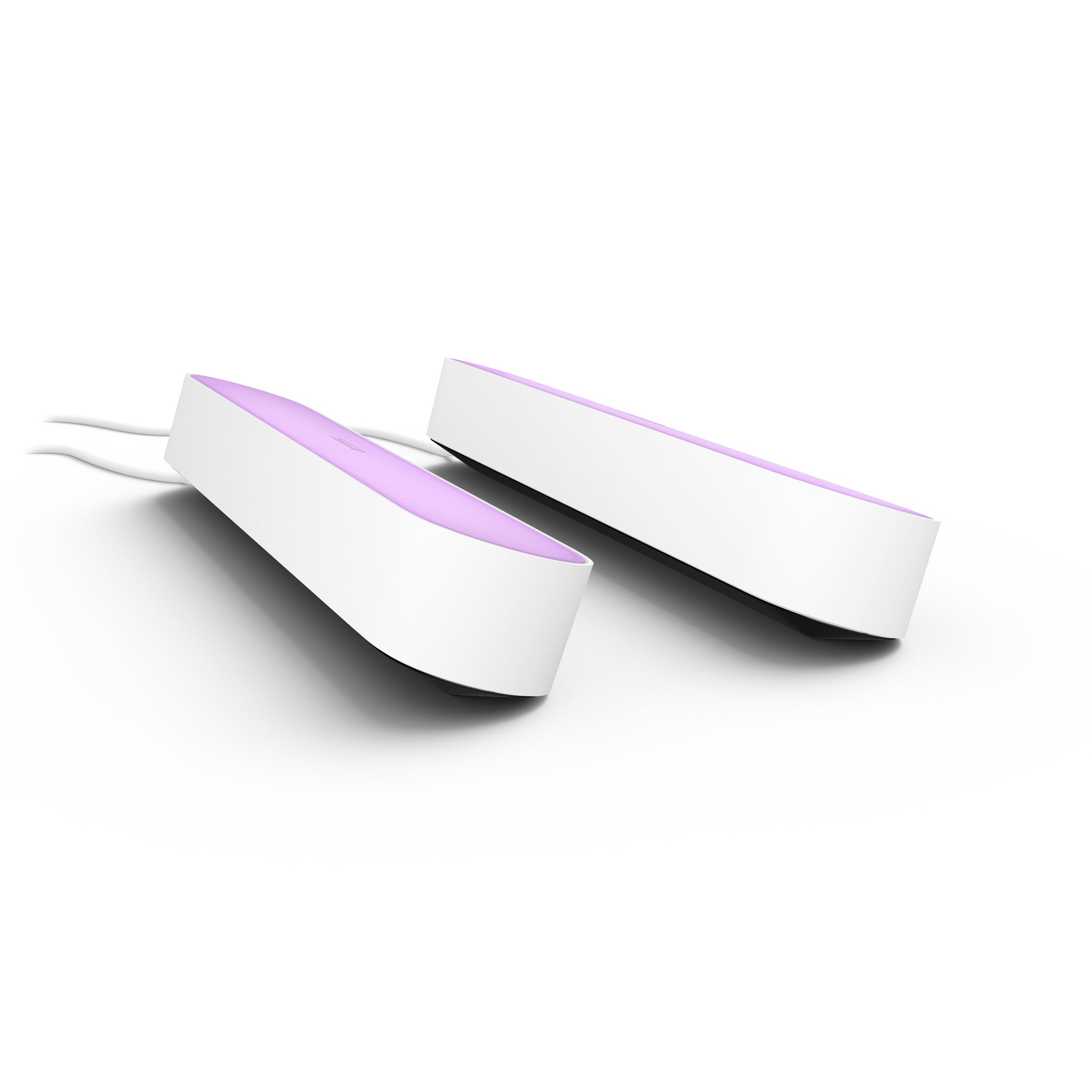 Philips Hue - Play Light Bar 2-Pack White - White & Color Ambiance