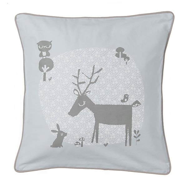 Vinter & Bloom - Forest Friends Baby Bedding Pillow - Bluebell
