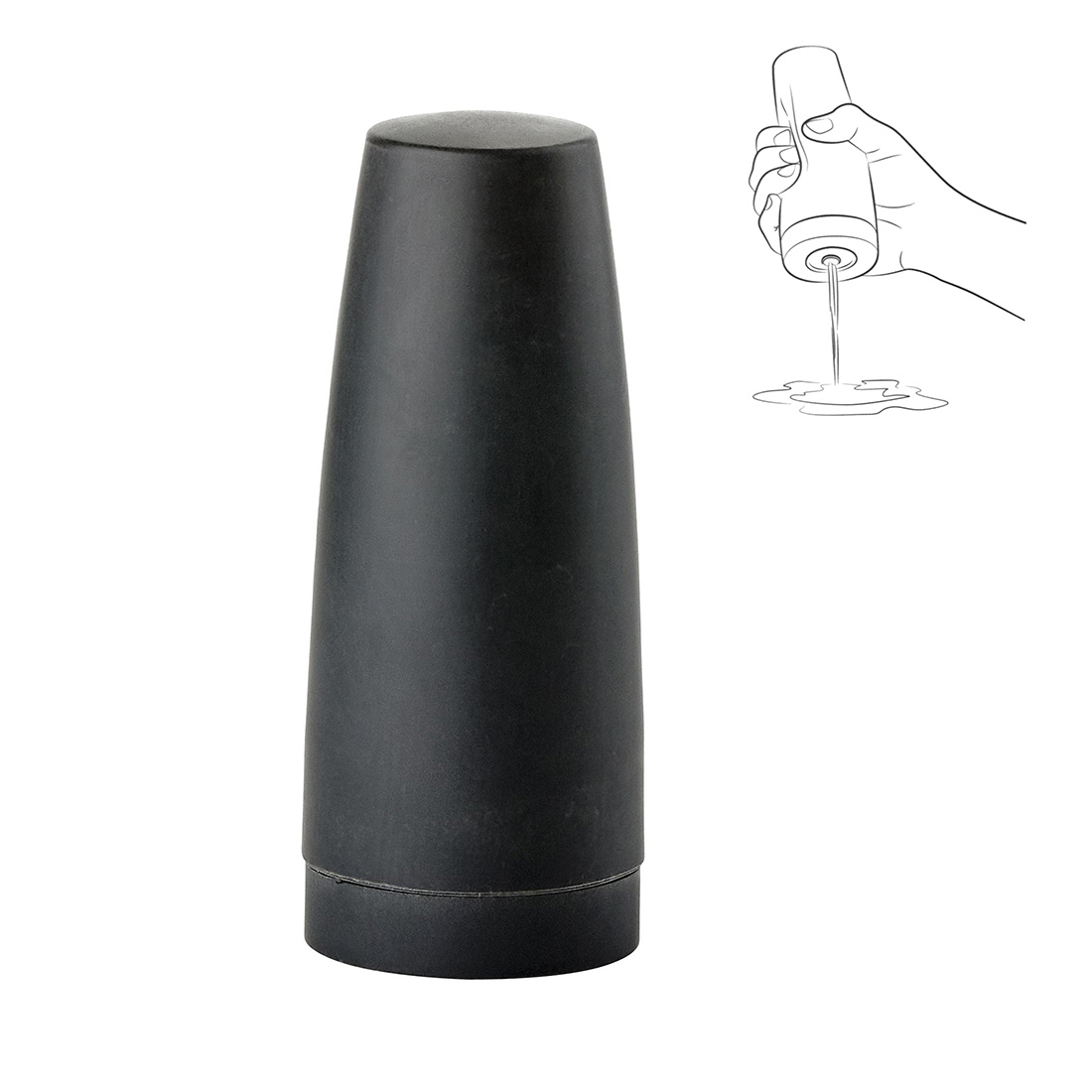 Zone - Splash Soap Dispenzer - Black (330180)