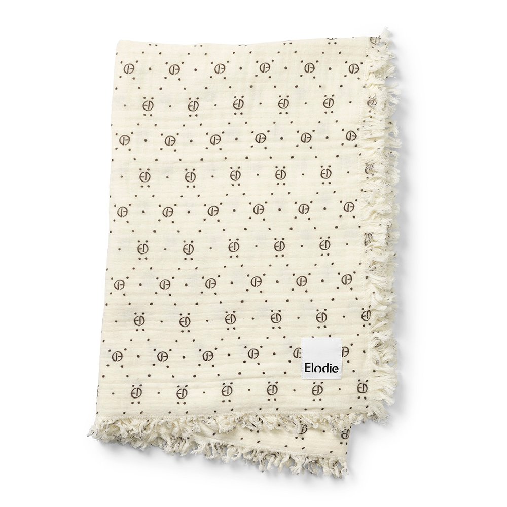 Elodie Details - Soft Cotton Blanket - Monogram