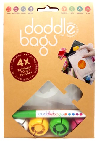 Doddle - Doddlebags 200 ml 4 pcs