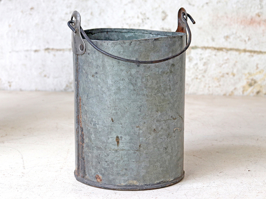 Repurposed Metal Bucket - Mini