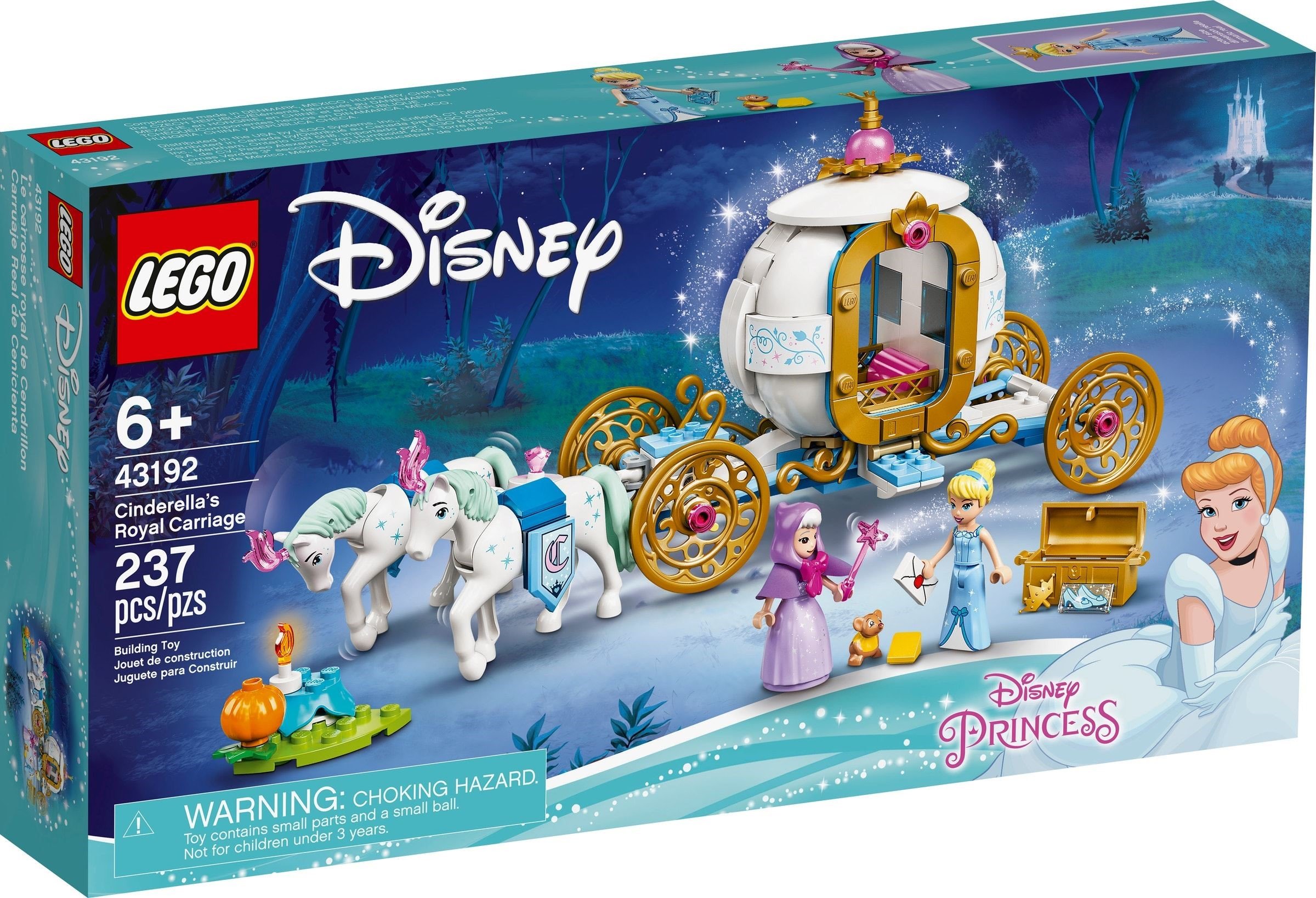 LEGO Disney - Cinderella's Royal Carriage (43192)
