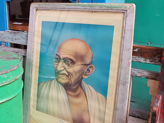 Vintage Print - Mahatma Gandhi Medium