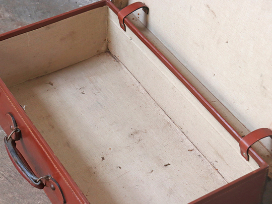 Brown Vintage Suitcase Brown
