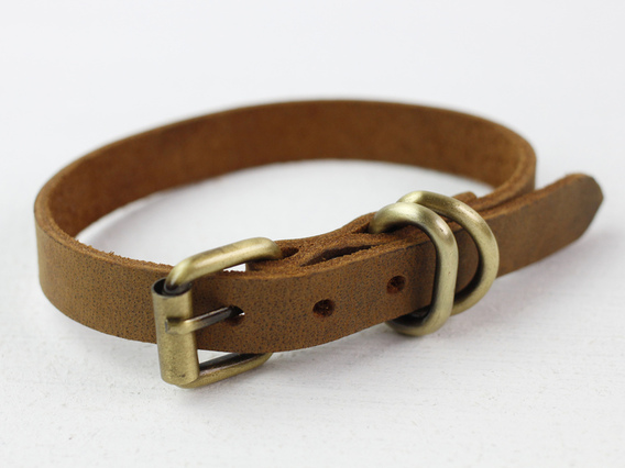 Leather Dog Collar Medium