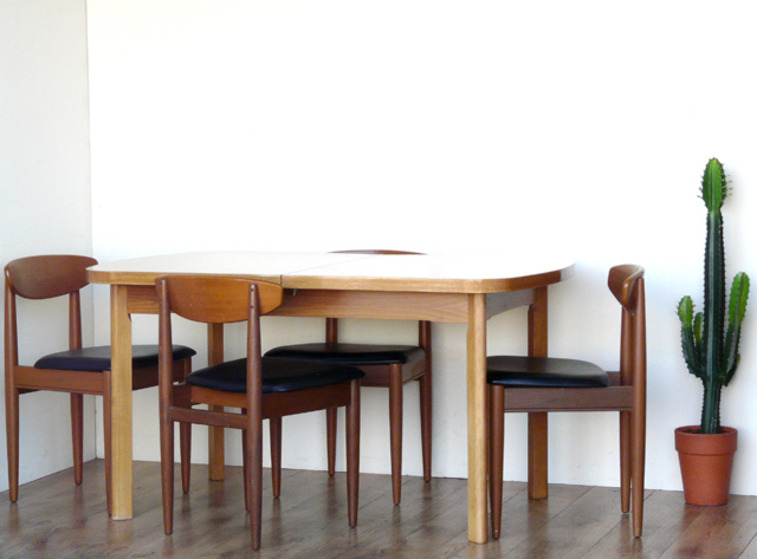 Retro Dining Table By Quitmann Brown Medium