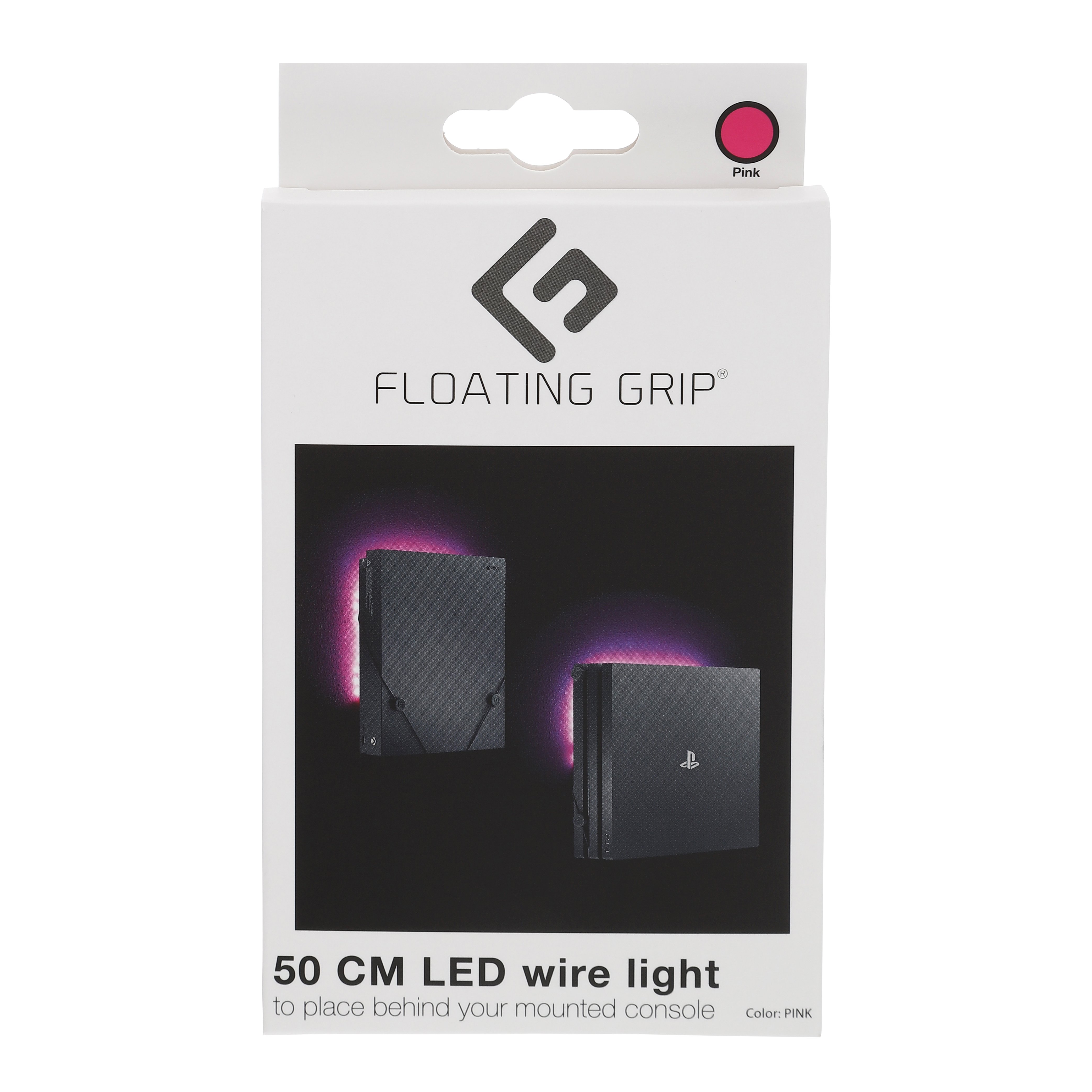 Pink LED wire light - Add on to your FLOATING GRIP®-mount