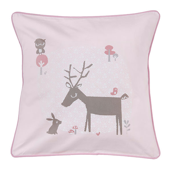 Vinter & Bloom - Forest Friends Baby Bedding Pillow - Blossom