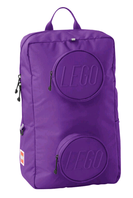 LEGO School - Signature Brick 1x2 Backpack - Medium Lilac (20204-0268)