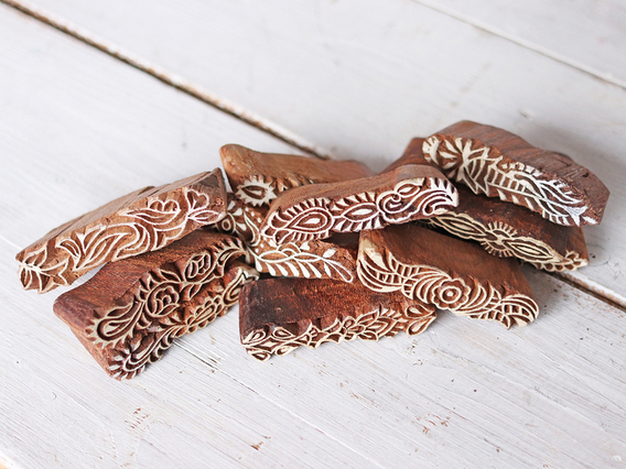 Decorative Wooden Printing Block not on website