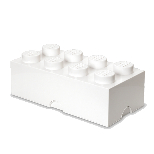 Room Copenhagen - LEGO Storeage Brick 8 - White (40041735)
