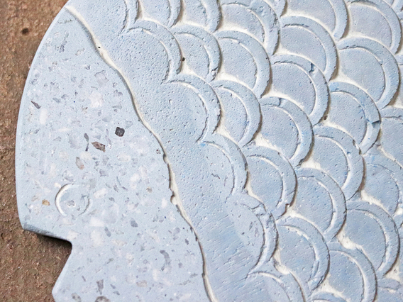 Terrazzo Fish Trivet
