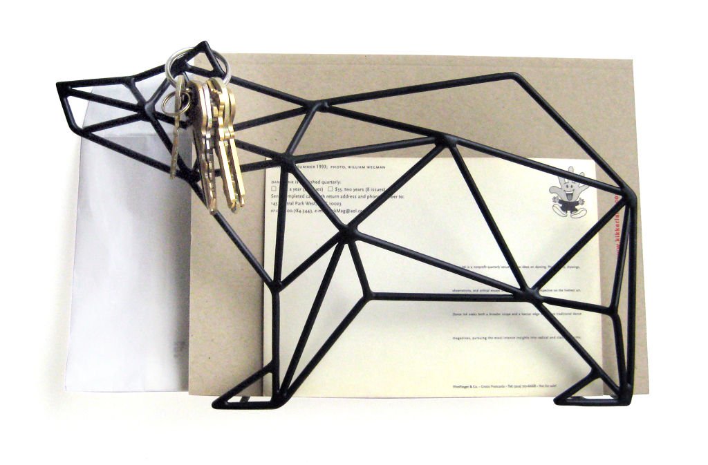 Letter Organizer Bear for Wall or Desk (HH23)