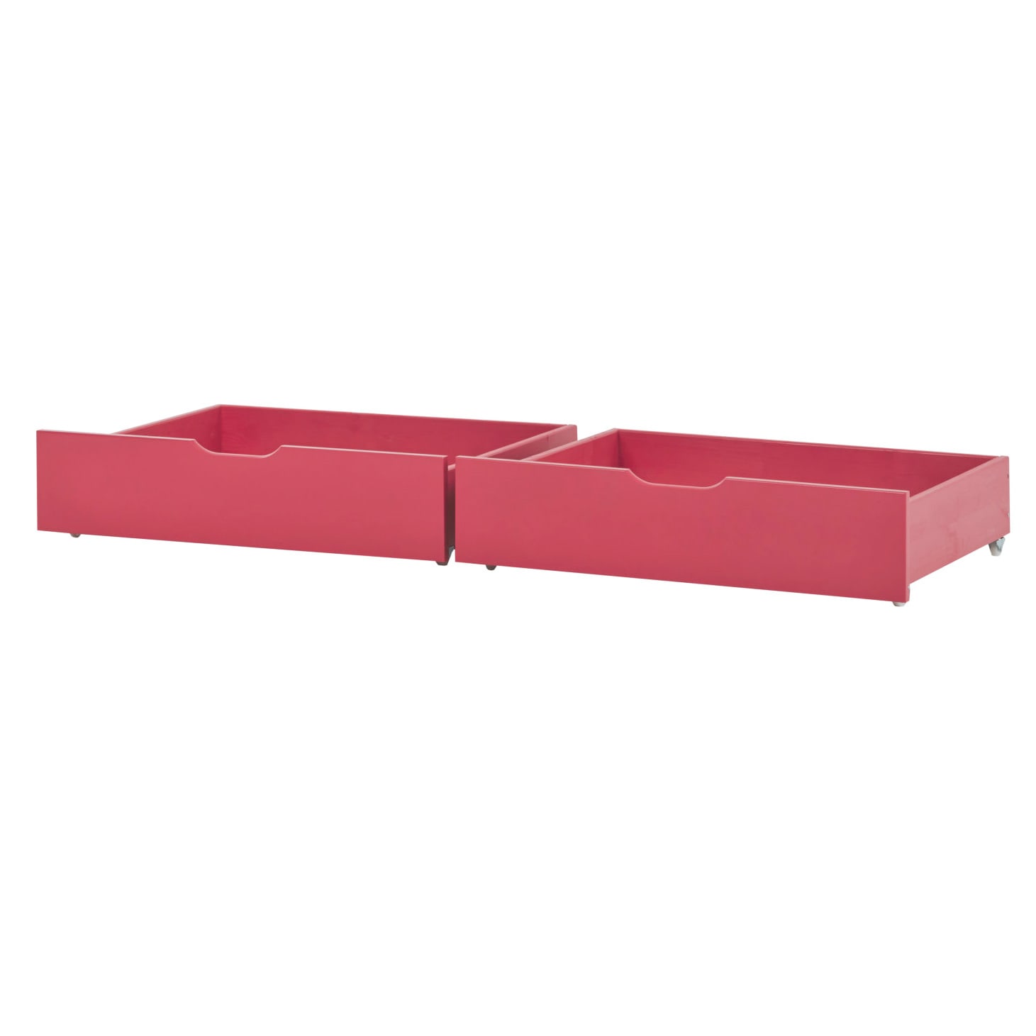 Hoppekids - IDA-MARIE Bed Drawer on Wheel 2 pcs - Baroque Rose