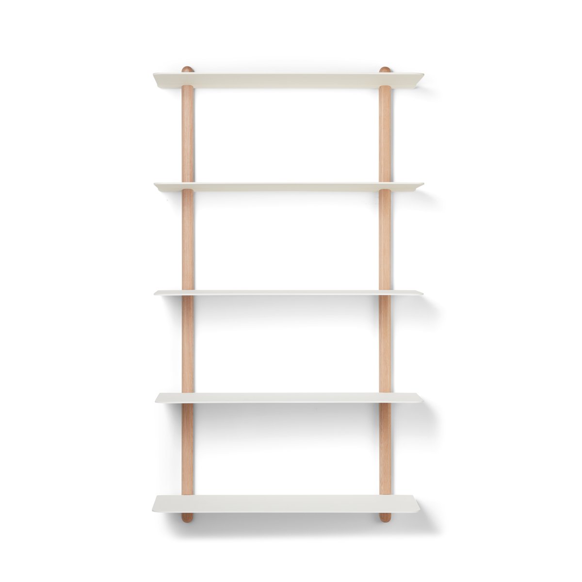 Gejst - Nivo Shelve E - Light Oak/ White
