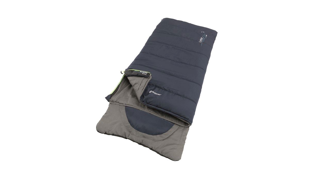 Outwell - Contour Junior Sleeping Bag 2021 - Deep Blue (230378)