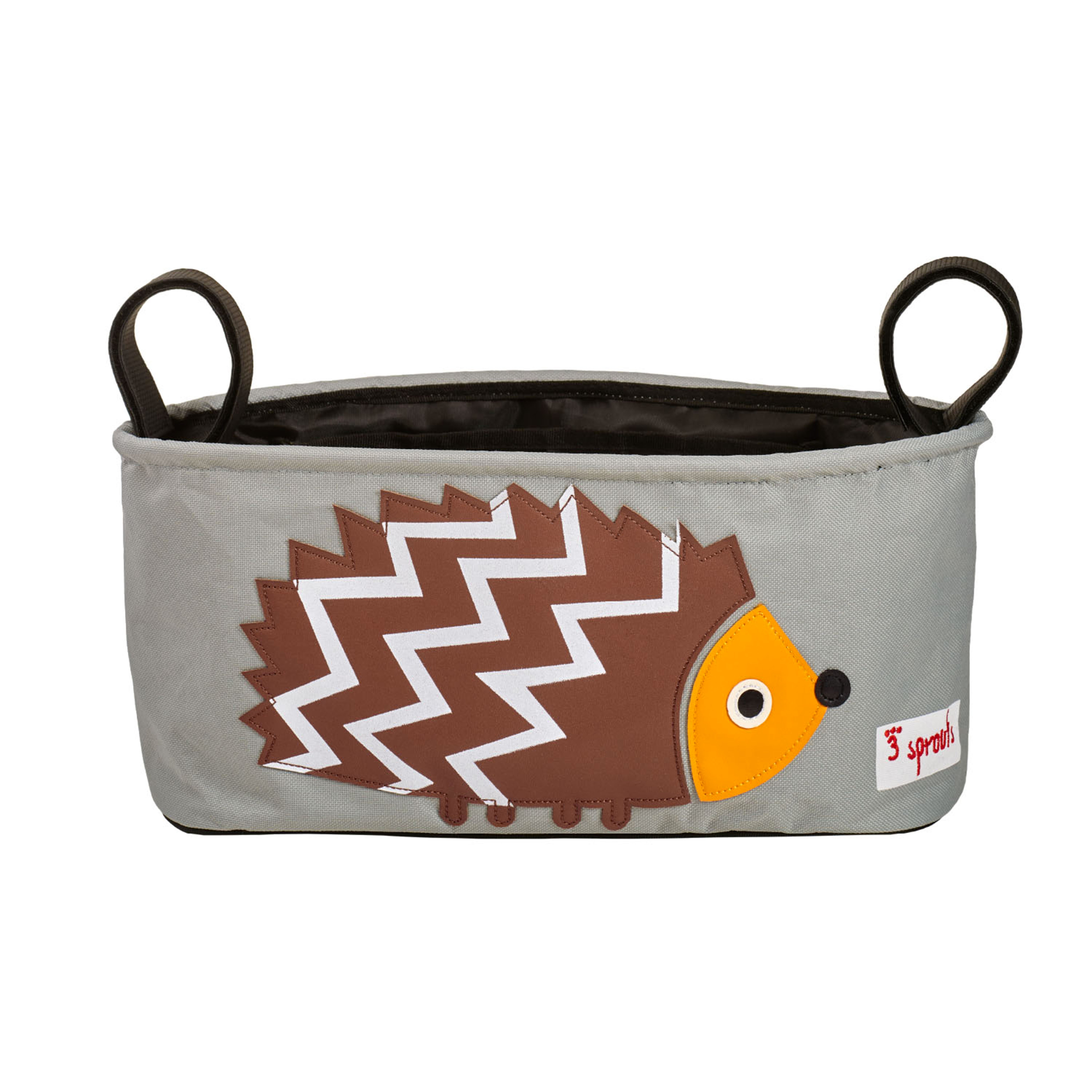 3 Sprouts - Stroller Organizer - Brown Hedgehog