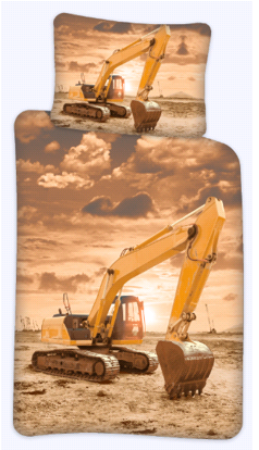 Bed Linen - Adult Size 140 x 200 cm - Construction (1000287)