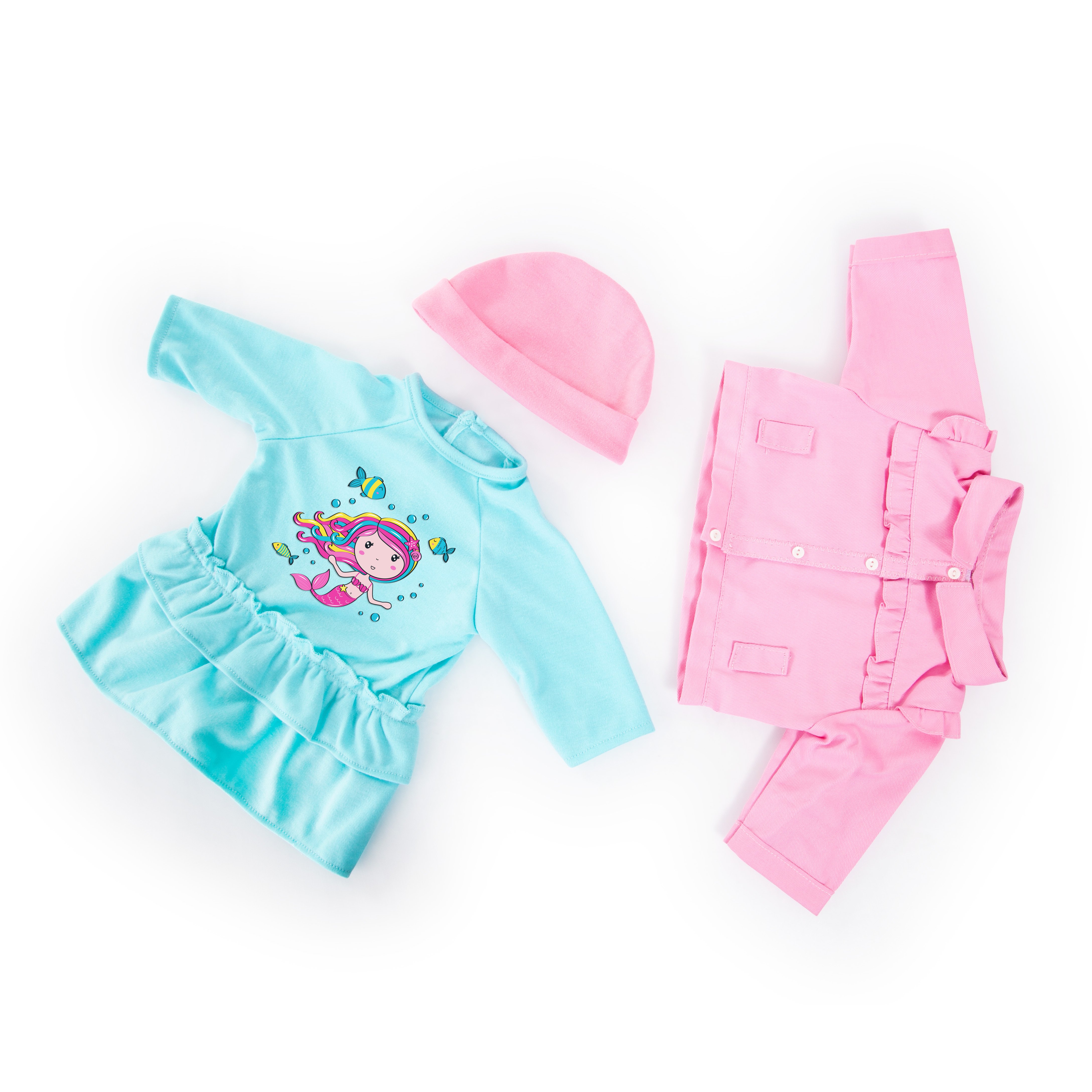 Bayer - Deluxe Dolls Dress 33-38cm - Mermaid Set (83889AA)