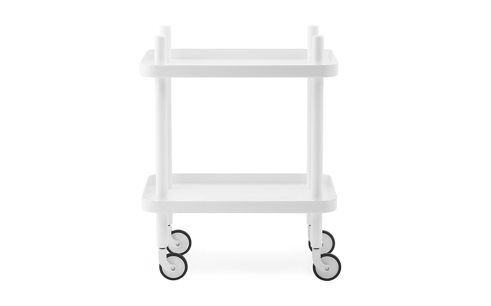 Normann Copenhagen - Block Table - White/White (602195)