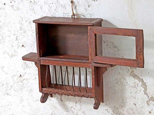 Small Wall Cabinet Brown