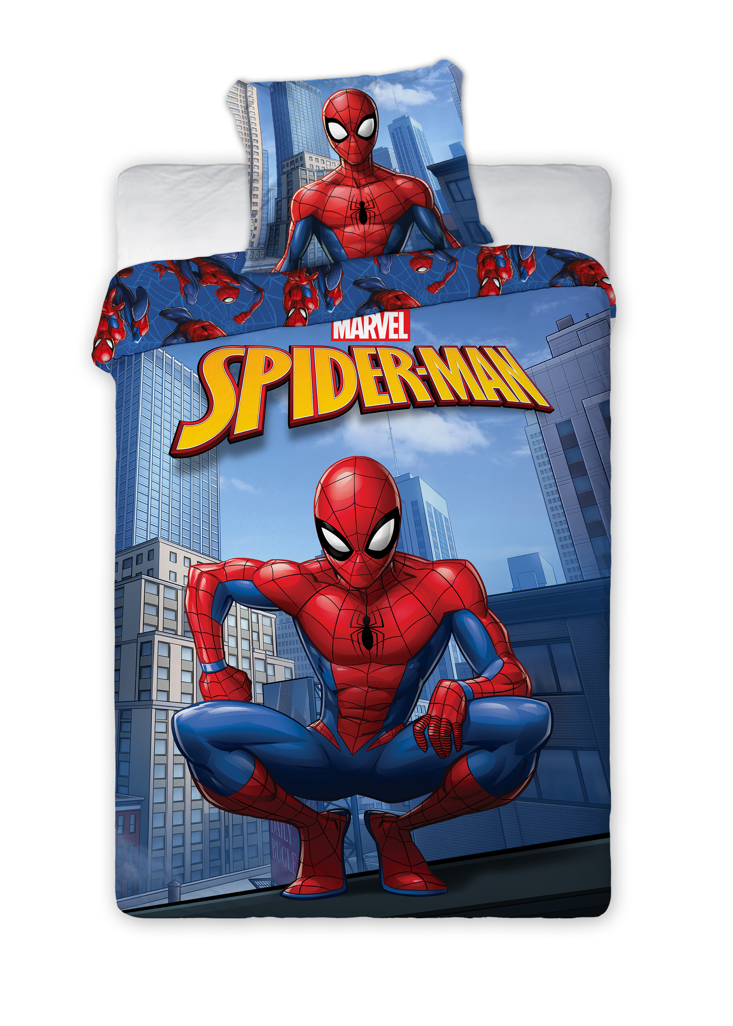 Bed Linen - Adult Size 140 x 200 cm - Spiderman (SM074-CS)