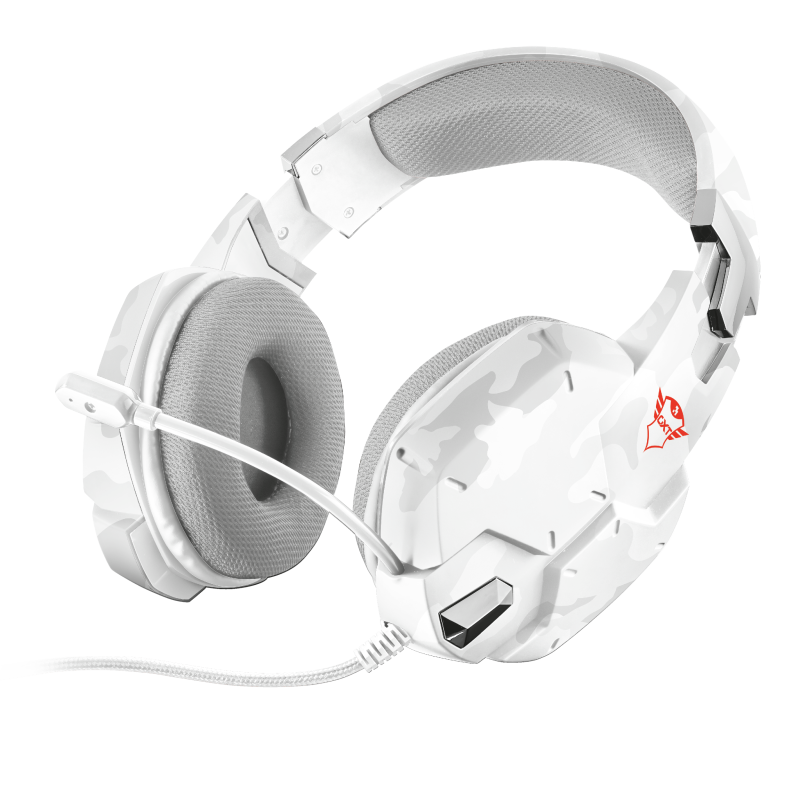 Trust GXT 322W Carus Gaming Headset - Snow Camo