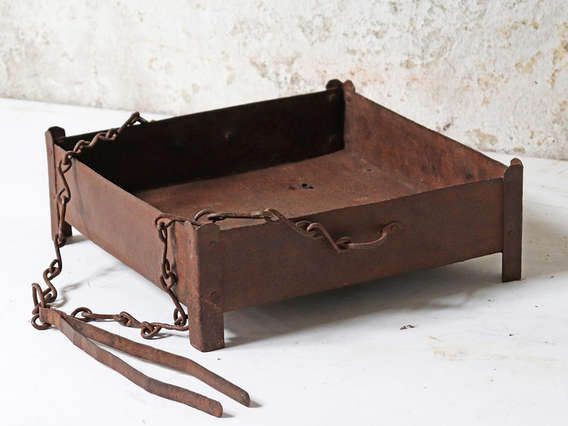 Traditional Indian Fire Bowl Brown