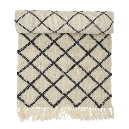 Bloomingville - Wool Rug 200 x 70 cm - Nature (32708266)
