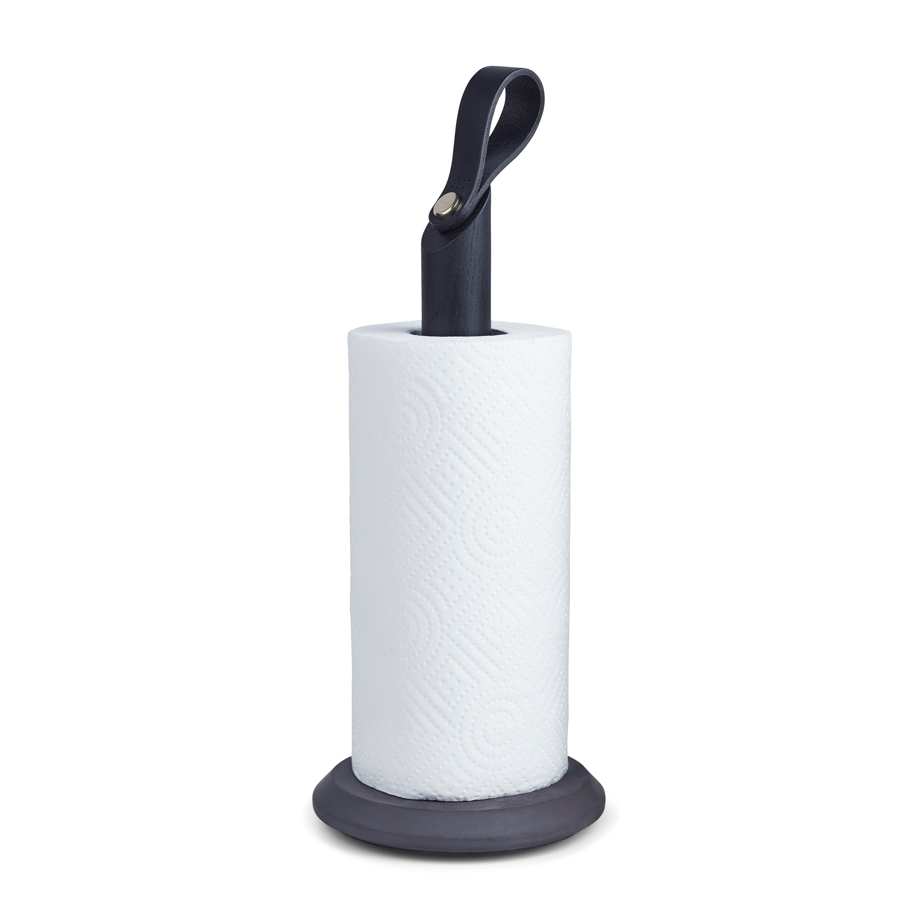 Gejst - Grab Kitchen Roll Holder - Black/Oak (00302)