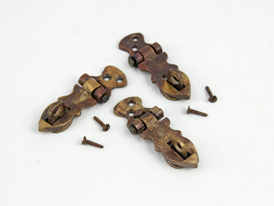 Padlock Hasp and Staple - Mini Extra Small