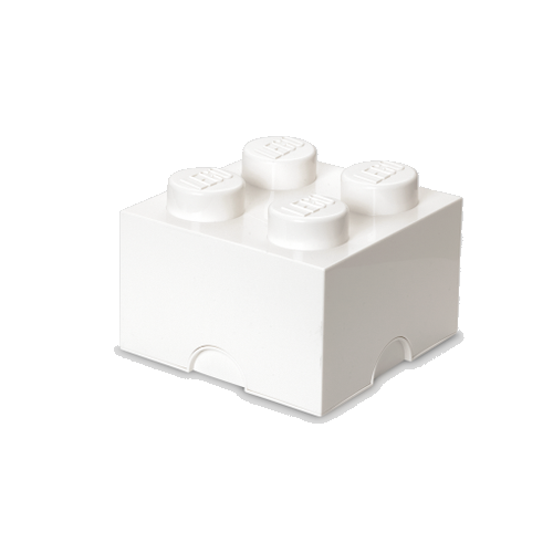 Room Copenhagen - LEGO Storeage Brick 4 - White (40031735)