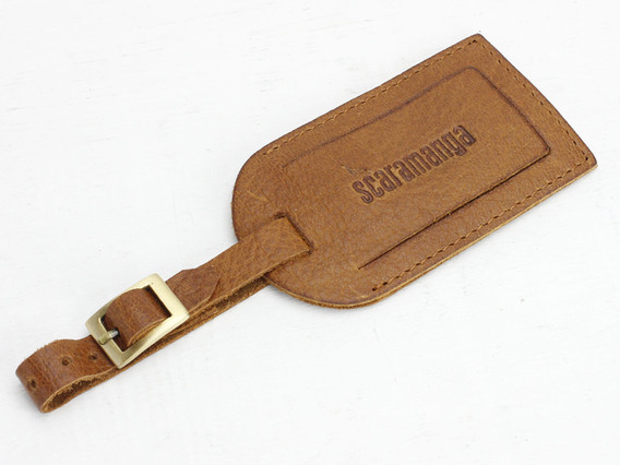 Leather Luggage Tag