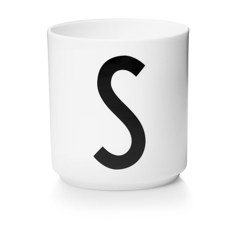 ​Design Letters - Personal Porcelain Cup S - White (10201000S)