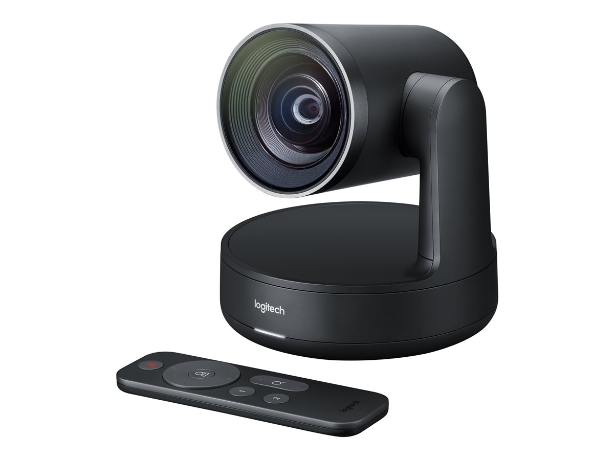 Logitech - Rally Conference cam PTZ Black