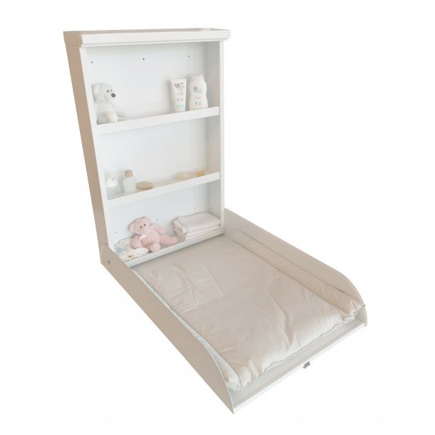 Baby Dan - Sofie Wall Mounted Changing Tabel - White Metal