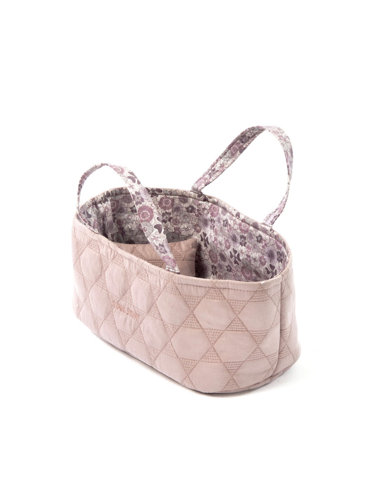 Smallstuff - Small Doll Basket - Rose