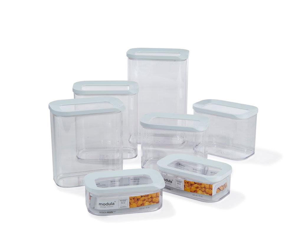 Mepal - Modula Store Box Set - 7 Pcs - White (234003)