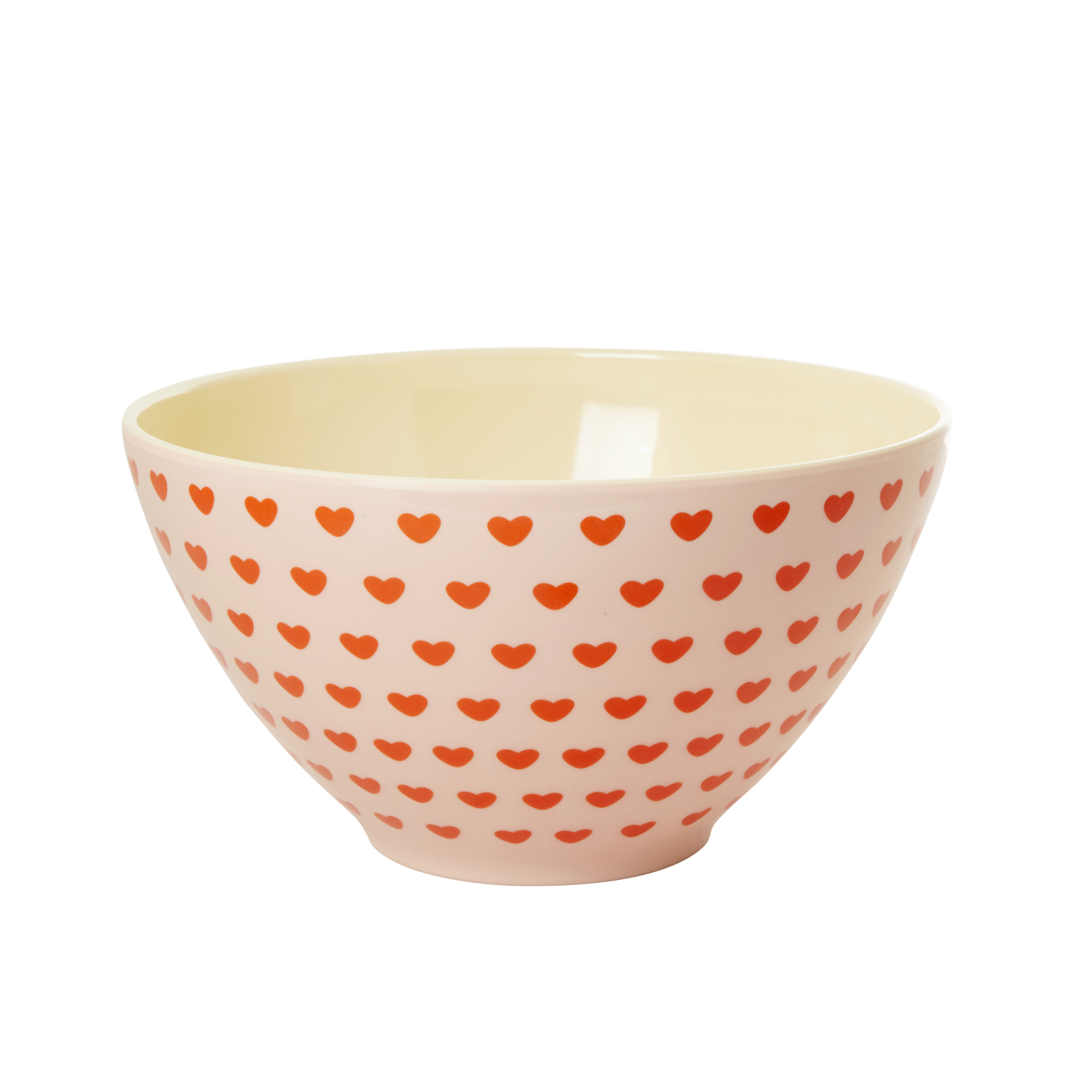 Rice - Melamine Salad Bowl - Sweetheart Print
