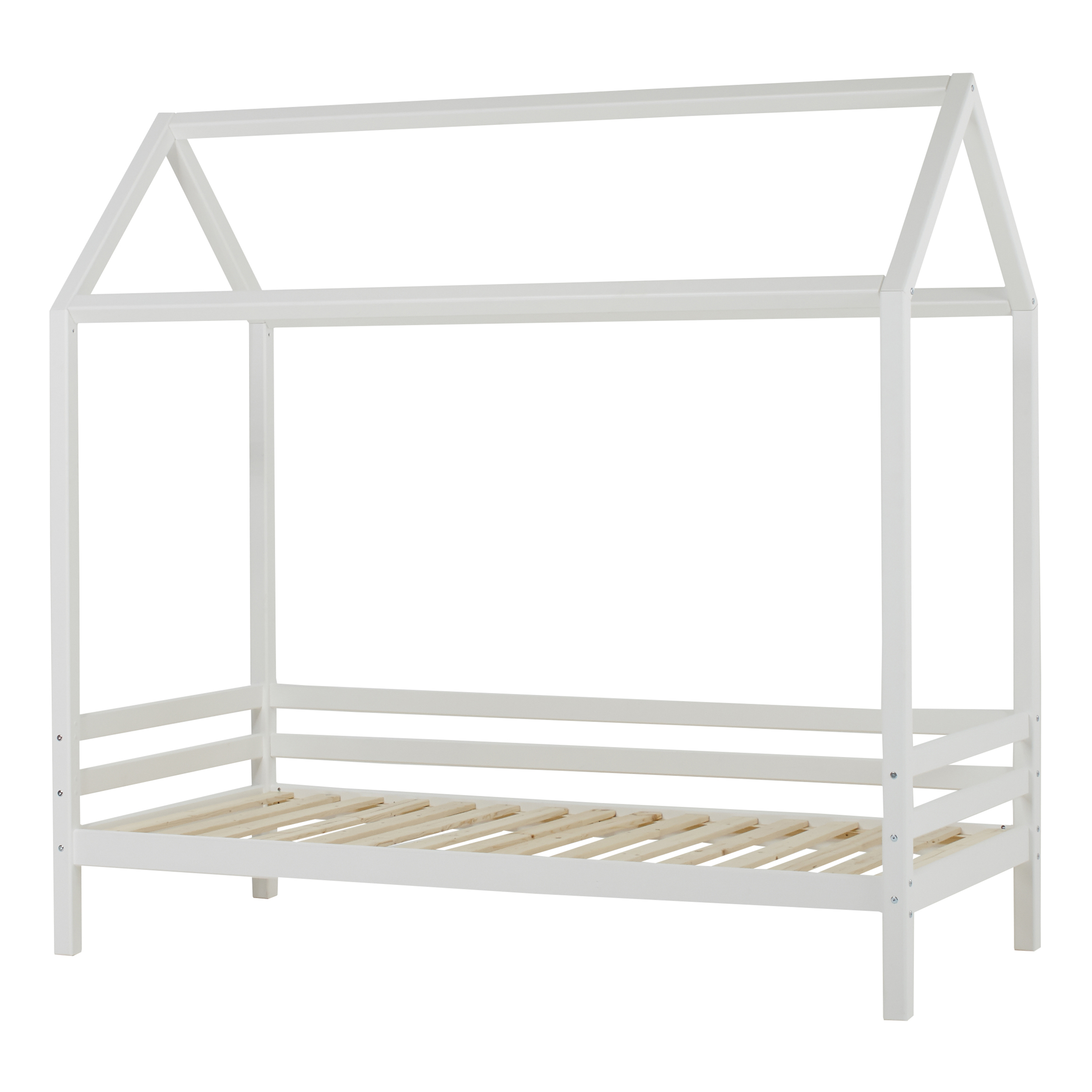 Hoppekids - BASIC House bed 90 x 200 cm - White