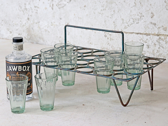 Old Chai Glass Holder Multi