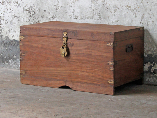 Wooden Storage Chest Medium