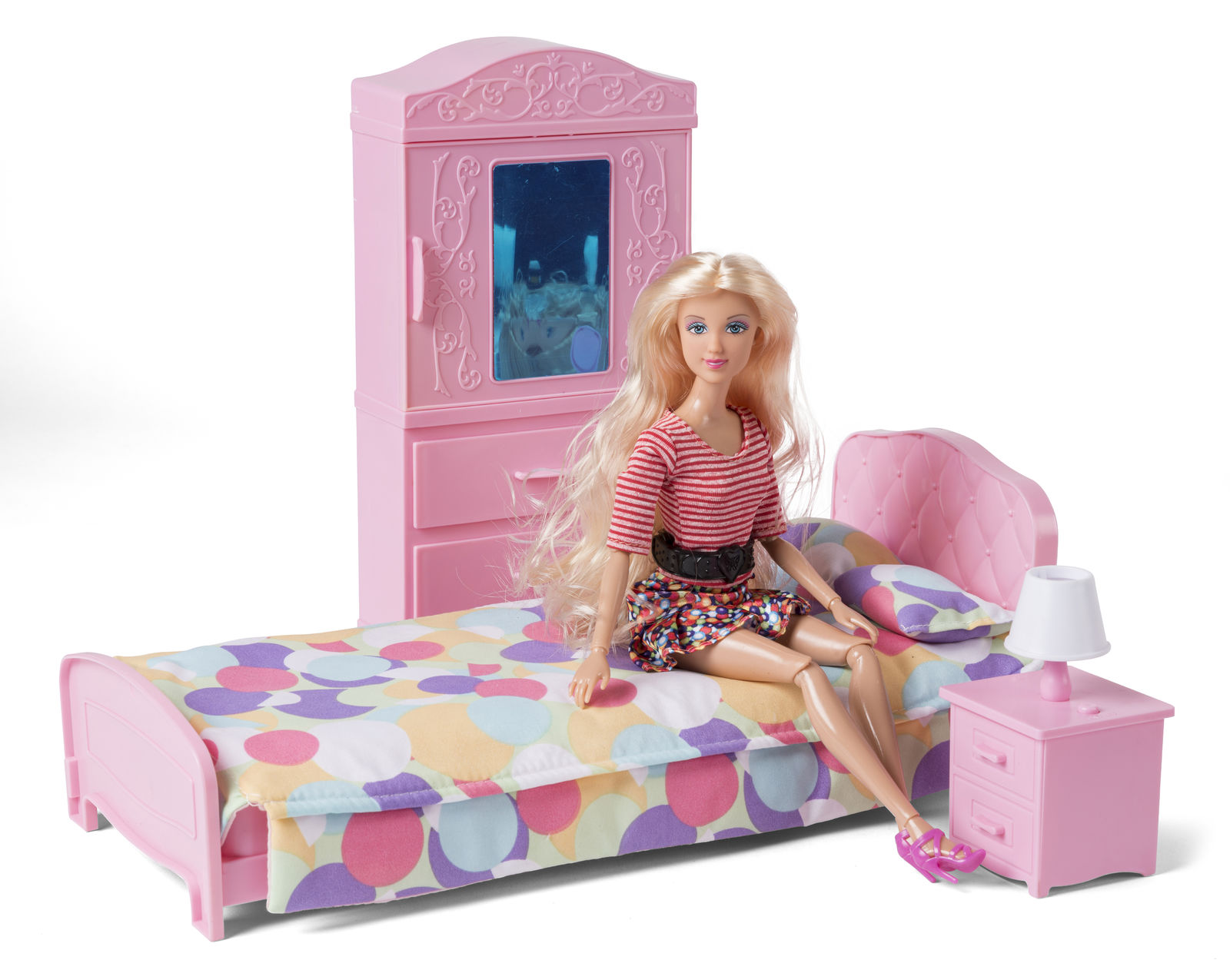 Judith - Bedroom with furnitures and doll (61149)